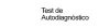 Test de autodiagnóstico de juego
